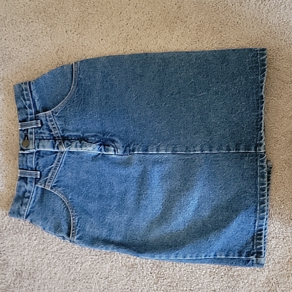 Vintage Retro Levi's Denim Skirt